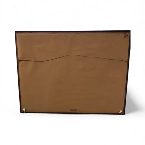 Artist signed. Framed Santa Barbara Concours d'Elegance Poster Porsche 356! - Picture 3 of 3